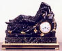 bronze clock by Ravrio